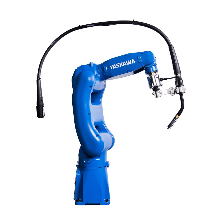 Industrial robot arm YASKAWA AR700 with 6 arm axis robot of