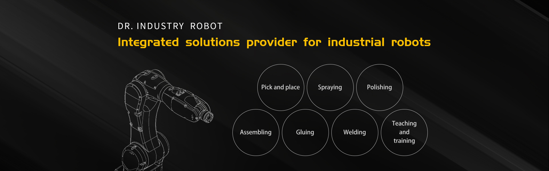 Integrated solutions provider for industrial robots