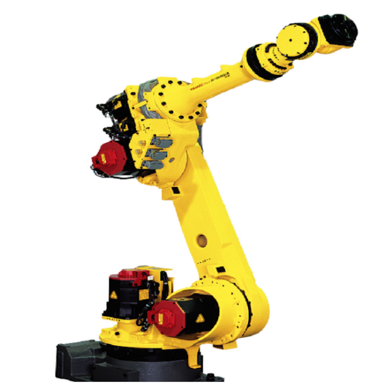 Fanuc robot R-2000iB as milling machine M-2000iA Fanucs