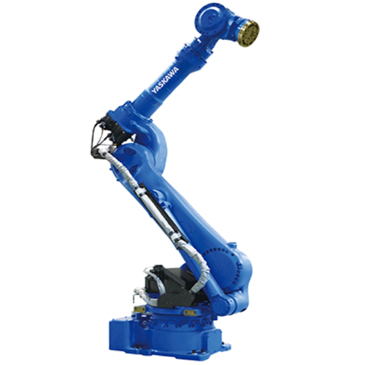 yaskawa robot sp 165 spot welding machine and arm robot for